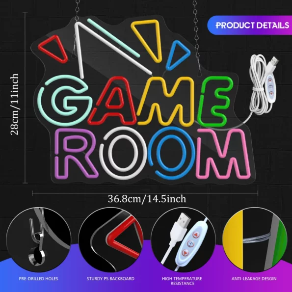 Game Room Neon Led Verlichting Sign