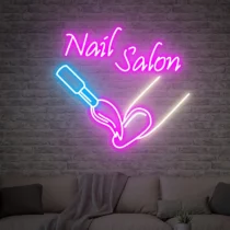 Neon Verlichting Nagelsalon en Spa Neon Sign