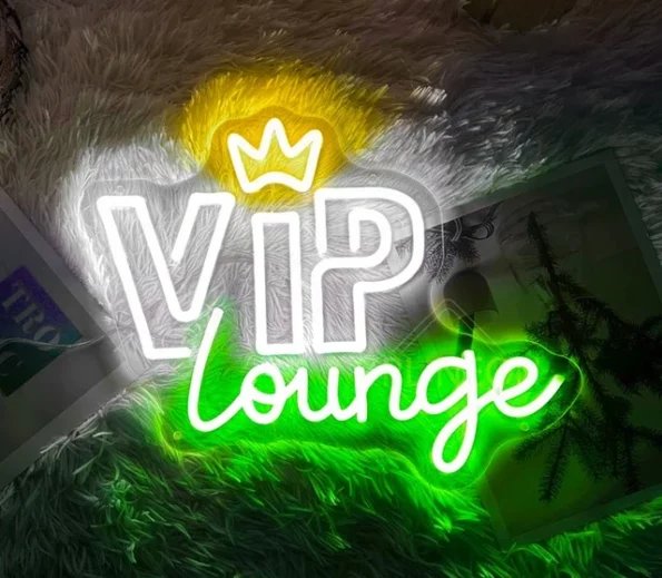 Neon verlichting Vip Lounge Neon Sign